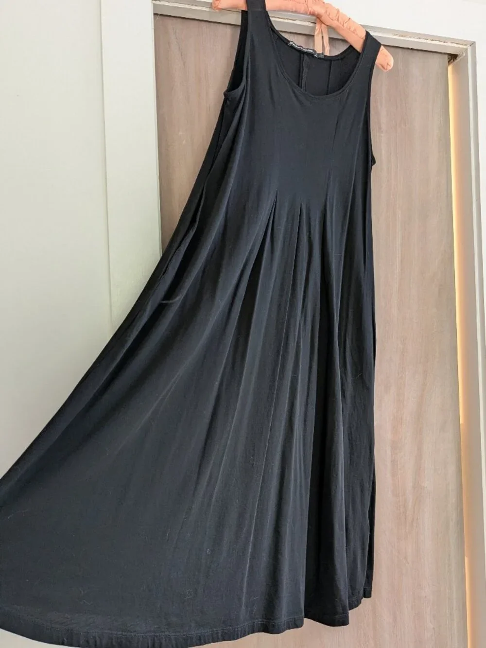 Gudrun Sjoden Knife Pleat Maxi Dress - size M